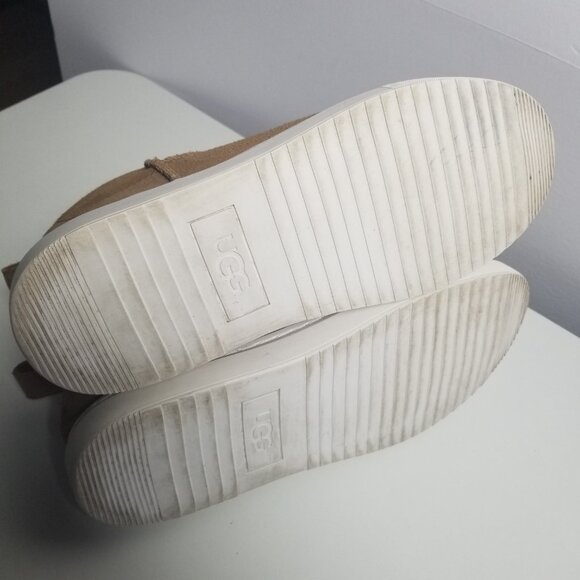 UGG Women's Classic Alameda Chestnut Mini Boots Sz 10 - Picture 7 of 9